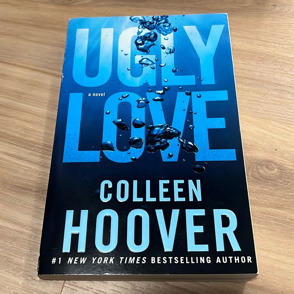 Ugly love paperback book by Colleen Hoover